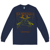 Navy Ice Nine Kills Long Sleeve Tee - linhVisuals