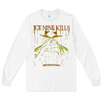 White Ice Nine Kills Long Sleeve Tee - linhVisuals