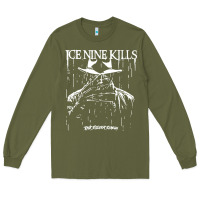Army Green Ice Nine Kills Long Sleeve Tee - linhVisuals