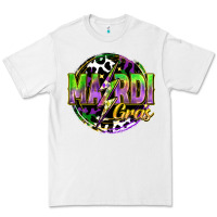 White mardi gras lightning Premium Tee - FaDigitalArtStudio