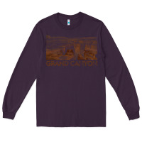 Plum grand canyon Long Sleeve Tee - linhVisuals