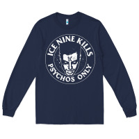 Navy Ice Nine Kills , Long Sleeve Tee - linhVisuals