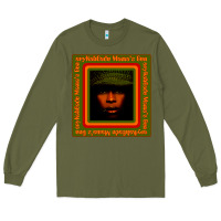 Army Green erykah badu Mama's Gun Long Sleeve Tee - linhVisuals