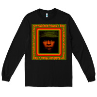 Black erykah badu Mama's Gun Long Sleeve Tee - linhVisuals