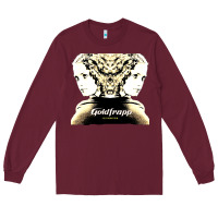 Burgundy felt montain goldfrapp Long Sleeve Tee - linhVisuals