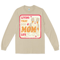Mushroom australian shepherd mom t  shirt living that dog mom life australian s Long Sleeve Tee - linhVisuals