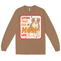 Toasted Coconut australian shepherd mom t  shirt living that dog mom life australian s Long Sleeve Tee - linhVisuals
