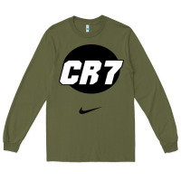 Army Green Cristiano CR7 Long Sleeve Tee - linhVisuals