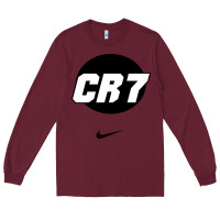 Burgundy Cristiano CR7 Long Sleeve Tee - linhVisuals