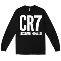 Black Cristiano CR7 Long Sleeve Tee - linhVisuals