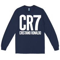 Navy Cristiano CR7 Long Sleeve Tee - linhVisuals