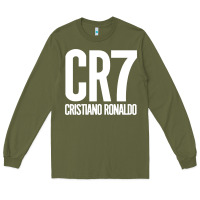 Army Green Cristiano CR7 Long Sleeve Tee - linhVisuals