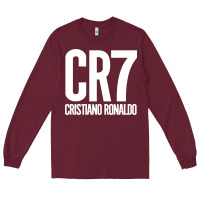 Burgundy Cristiano CR7 Long Sleeve Tee - linhVisuals
