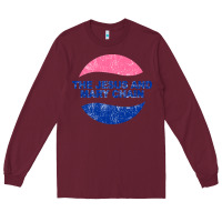 Burgundy The Jesus And Marychain Long Sleeve Tee - linhVisuals