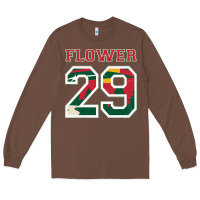 Chestnut flower 29 wild goalie fleury minnesota pro ice hockey design Long Sleeve Tee - linhVisuals