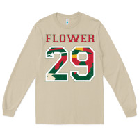 Mushroom flower 29 wild goalie fleury minnesota pro ice hockey design Long Sleeve Tee - linhVisuals