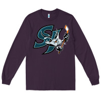Plum the barracuda san jose Long Sleeve Tee - linhVisuals