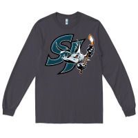 Smoke the barracuda san jose Long Sleeve Tee - linhVisuals