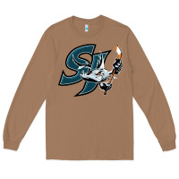 Toasted Coconut the barracuda san jose Long Sleeve Tee - linhVisuals