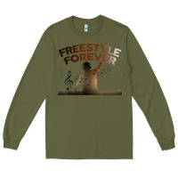 Army Green freestyle dj 80s electronic dance music great concert Long Sleeve Tee - linhVisuals