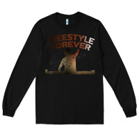 Black freestyle dj 80s electronic dance music great concert Long Sleeve Tee - linhVisuals