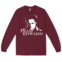 Burgundy twilight bella jacob edward Long Sleeve Tee - linhVisuals