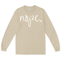 Mushroom funny nope Long Sleeve Tee - linhVisuals