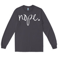 Smoke funny nope Long Sleeve Tee - linhVisuals