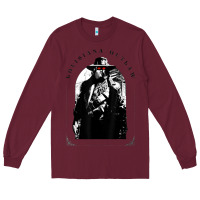 Burgundy hunt showdown louisiana outlaw Long Sleeve Tee - linhVisuals
