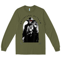 Army Green hunt showdown louisiana outlaw Long Sleeve Tee - linhVisuals