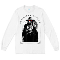 White hunt showdown louisiana outlaw Long Sleeve Tee - linhVisuals