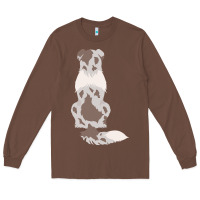 Chestnut australian shepherd Long Sleeve Tee - linhVisuals