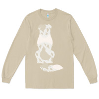 Mushroom australian shepherd Long Sleeve Tee - linhVisuals