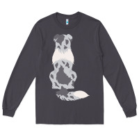 Smoke australian shepherd Long Sleeve Tee - linhVisuals