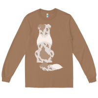 Toasted Coconut australian shepherd Long Sleeve Tee - linhVisuals