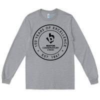 Heather Grey boston conservatory Long Sleeve Tee - linhVisuals