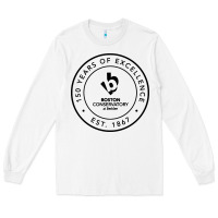 White boston conservatory Long Sleeve Tee - linhVisuals