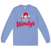 Colony Blue wendys restaurant Long Sleeve Tee - linhVisuals