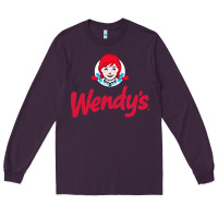 Plum wendys restaurant Long Sleeve Tee - linhVisuals