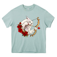 Arona cupid cat Heavy Core Tee - OliviaCreatesArt