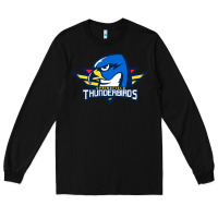Black the thunderbirds springfield Long Sleeve Tee - linhVisuals