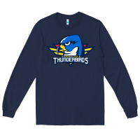 Navy the thunderbirds springfield Long Sleeve Tee - linhVisuals