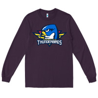 Plum the thunderbirds springfield Long Sleeve Tee - linhVisuals