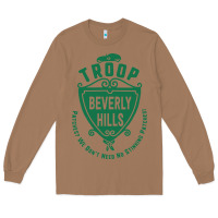 Toasted Coconut troop beverly hills single color Long Sleeve Tee - linhVisuals