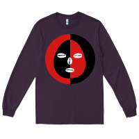 Plum eleggua 2 colors face Long Sleeve Tee - linhVisuals