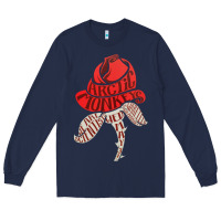 Navy #arcticmonkey Long Sleeve Tee - linhVisuals