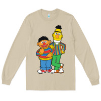 Mushroom bert and ernie Long Sleeve Tee - linhVisuals