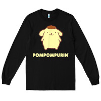 Pompompurin Character Front And Back T Shirt Long Sleeve Tee | Teevron