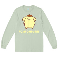 Matcha pompompurin character front and back t shirt Long Sleeve Tee - linhVisuals