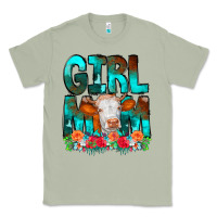 Matcha Girl Mom Cow Flowers Classic Tee - CowCowDesign
